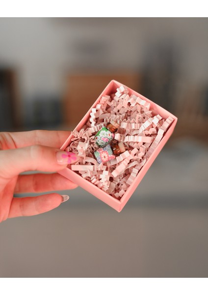 Zigzag Kırpık Kağıt, Hediye ve Kargo Koruma Malzemesi, Ambalaj Dolgu Kağıdı, Süsleme ve Paketleme Kırpıntı Kağıdı, 500 gr, Pembe indirimleri