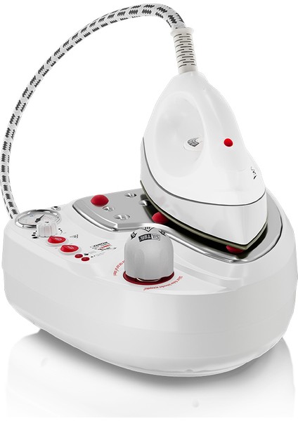 Spr/mn 2020 D çelik tabanlı Süper Mini Elegant Manometreli Delüxe Buhar Kazanlı Ütü