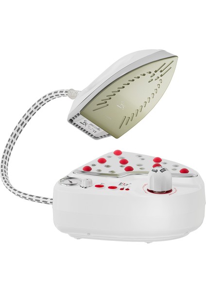 Spr/mn 2020 D çelik tabanlı Süper Mini Elegant Manometreli Delüxe Buhar Kazanlı Ütü fırsatları