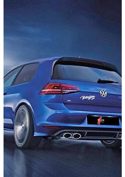 Bebeğim Gibi Araba Motorsiklet Kask Laptop Sticker 17X5 cm fiyatları