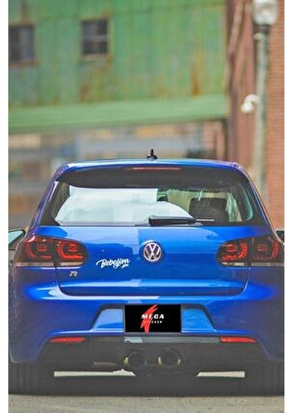 Bebeğim Gibi Araba Motorsiklet Kask Laptop Sticker 17X5 cm modelleri