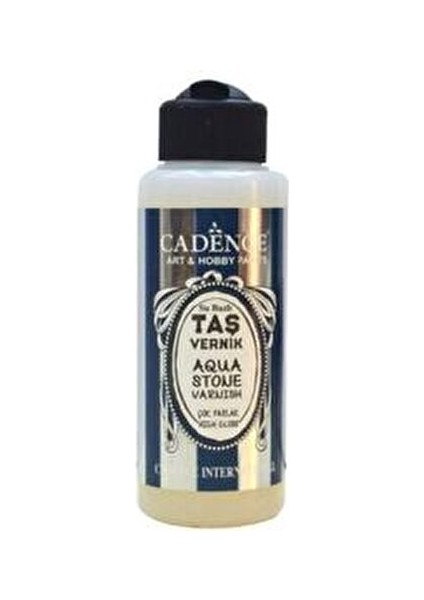 Cadence Su Bazlı Taş Vernik , 250 ml ,parlak