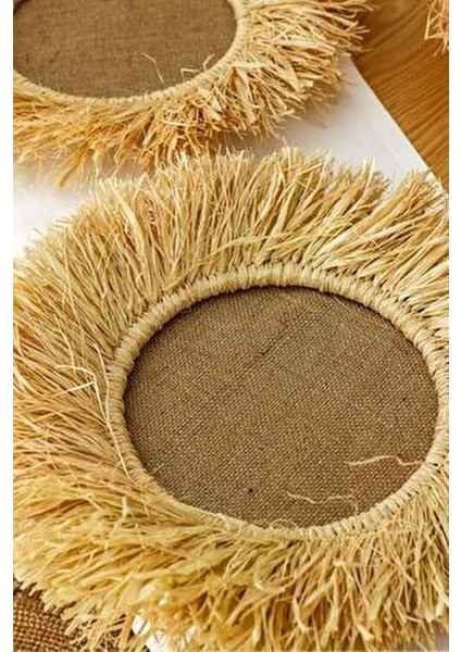 Bej Jüt Kumaşlı Supla Rafya M009 modelleri