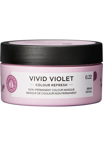Colour Refresh Renkendirici ve Besleyici Maske 100ML - Vivid Violet - 0.22