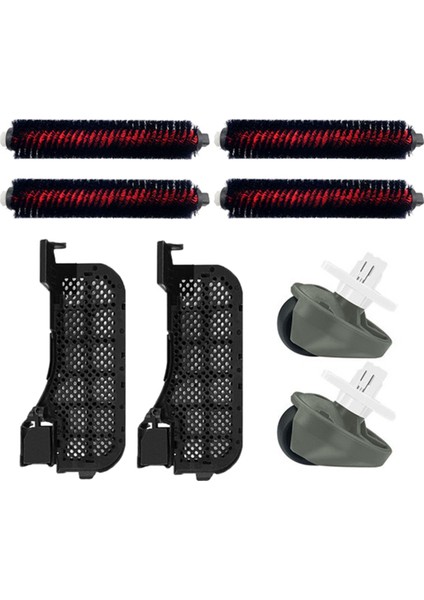 Roborock S8 Pro Ultra Aksesuarlar Temizleme Tank Filtresi Yüksek Hızlı Temizlik Haddeleme Fırçası Ön Tekerlek Tekerleği (Yurt Dışından)