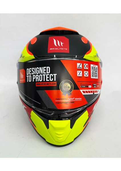Thunder 4sv Yamanaka B3 Şefaf Vizörlü Kask Mat Renk - Iç Güneş Vizörlü