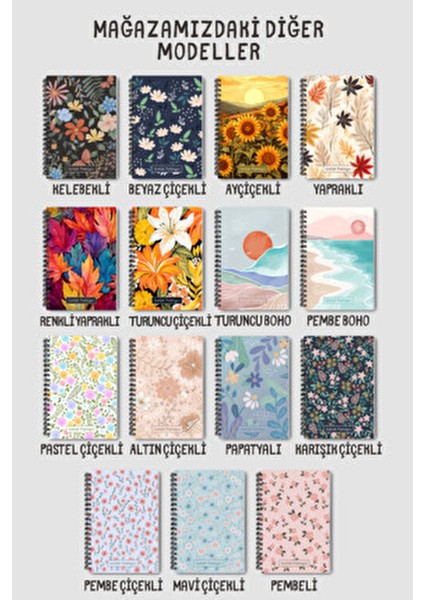 Yapılacaklar Listesi A6 Defter, Esnek Karton Kapaklı, Mini Defter fırsatları