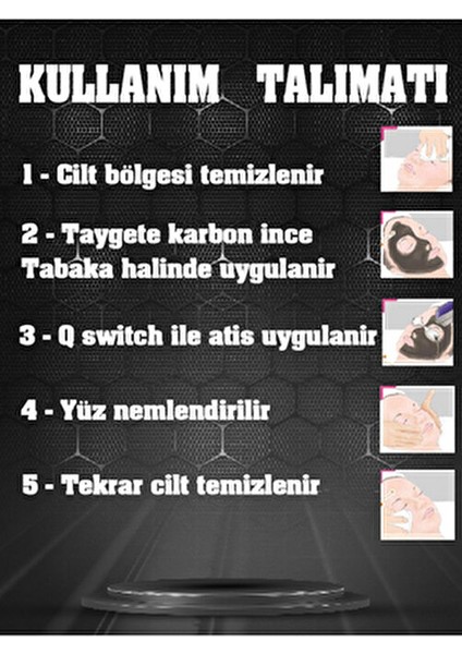 Qswitch Cihazları Için Orginal Taygete Karbon Jel Ndyag Karbon Gel 80G fiyatları