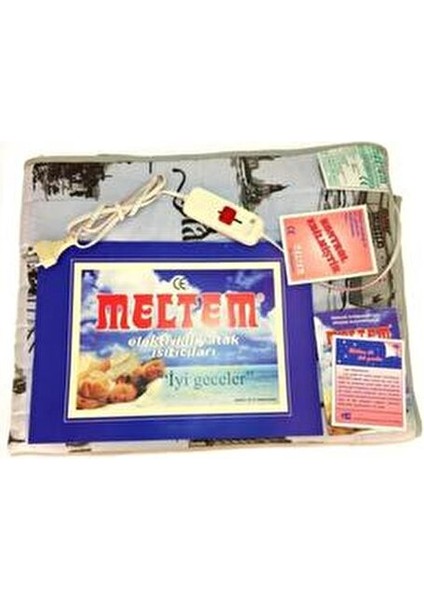 Tek Kişilik Elektrikli Battaniye 90X150 cm Stokta Olan Renk ve Desen Gönderilir