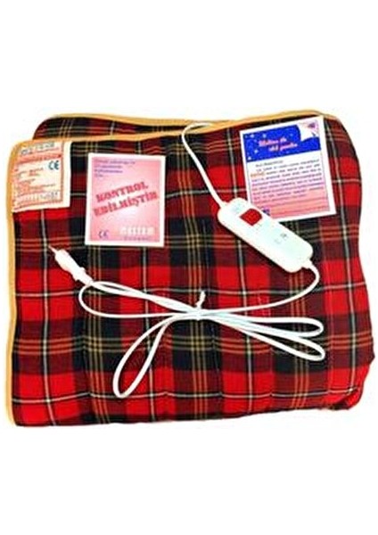 Tek Kişilik Elektrikli Battaniye 90X150 cm Stokta Olan Renk ve Desen Gönderilir fırsatları