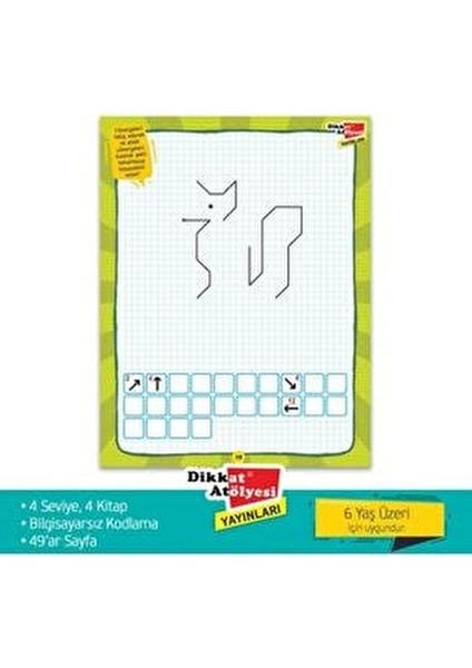 Algoritma Temelli Adım Adım Robotik Kodlama 4lü Kitap Seti Kitabı Komisyon Robotik Kodlama 6-8 Yaş fırsatları