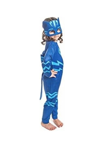 Pj Mask Kostüm Pijamaskeliler Kedi Çocuk Kostüm - Catboy Tulum + Maskeli Set fiyatları