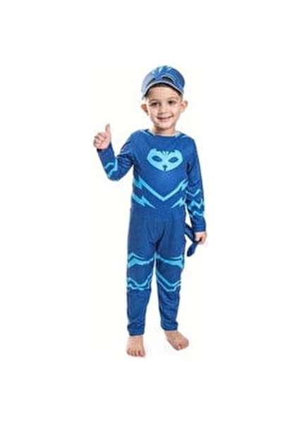 Pj Mask Kostüm Pijamaskeliler Kedi Çocuk Kostüm - Catboy Tulum + Maskeli Set modelleri