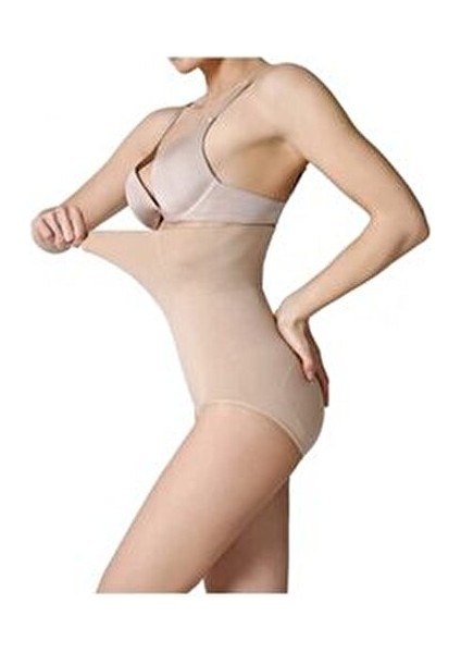 Doğum Sonrası Ten Rengi 1 Beden Küçük Gösteren Yüksek Bel Toparlayıcı Sıkılaştırıcı Slip Korse Külot modelleri