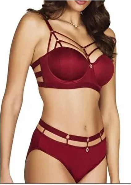 Kadın Yüksek Bel Desteksiz Sütyen Takımı