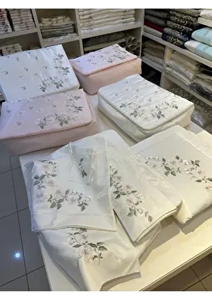 Seccade Seti Nişan Bohça Seti 6 Parçadan Oluşmaktadır...