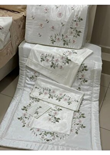 Seccade Seti Nişan Bohça Seti 6 Parçadan Oluşmaktadır... fırsatları