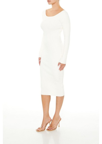 Sırt Detaylı Midi Kazak Elbise indirimleri