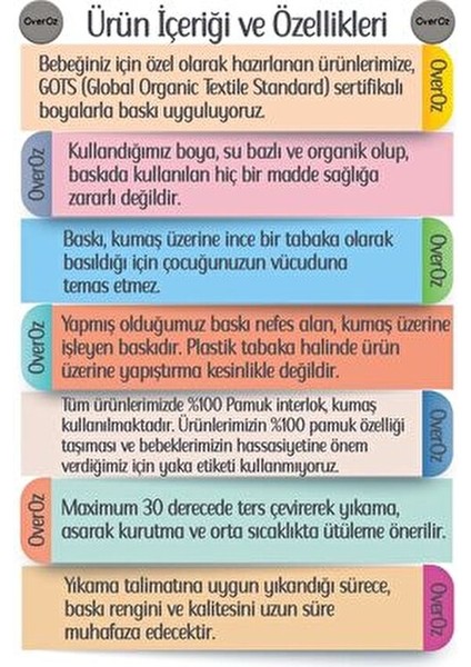 Organik %100 Pamuk Teyzesinin Yeni Favorisi Yazılı Kısa Kollu Çıtçıtlı Bebek Body Badi Zıbın 5618 indirimleri