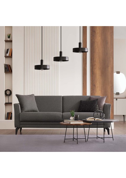 Forte Plus 3'lü Yataklı Koltuk - Gri