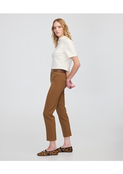 Parlak Şeritli Skinny Fit Pantolon IW6250003227027 fiyatları