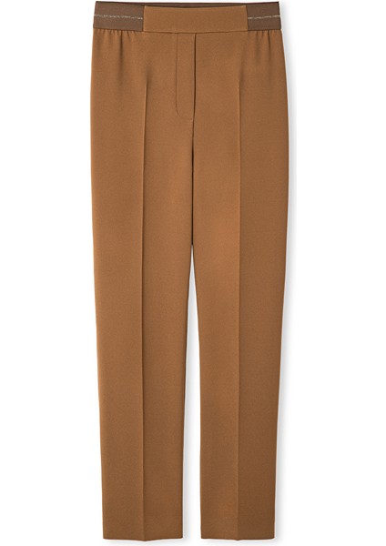 Parlak Şeritli Skinny Fit Pantolon IW6250003227027 fırsatları