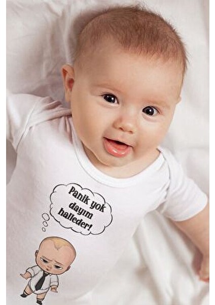 Organik %100 Pamuk Dayı 3'lü Bebek Body Set Beyaz Bebek Badi Çıtçıtlı Zıbın Üçlü 5056-5184-5249 modelleri