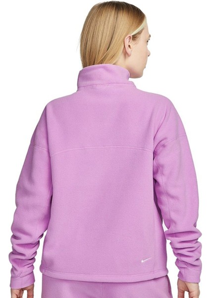 Acg 'wolf Tree' Loose Fit Women's Ls Top Kadın Bol Kesim Polar Sweatshirt Mor fiyatları