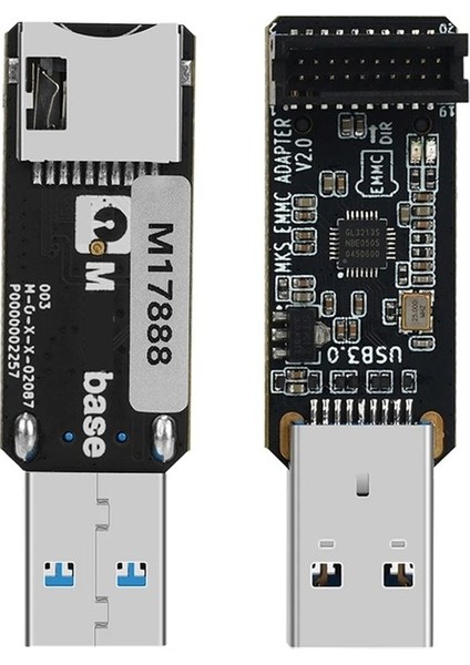 Mks Emmc-Adapter V2 USB 3.0 Kart Okuyucu Mks Emmc Modülü Mikro-Sd Tf Kart Mks Pi Mks Skıpr (Yurt Dışından)