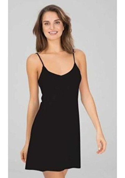 Kadın Penye Elbise Jipon Astar