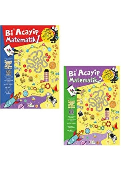 Bi' Acayip Matematik 2 Eğitici Kitap 3-5 Yaş – Zarife Üspolat 72 Sayfa