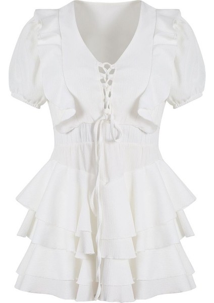 Vernazza Fırfırlı Elbise modelleri