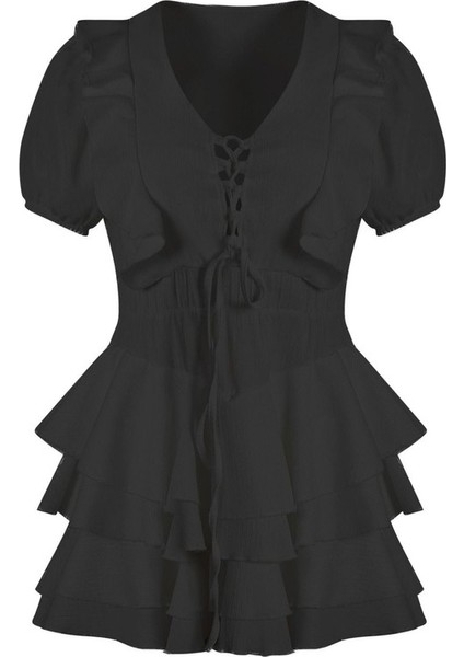 Vernazza Fırfırlı Elbise modelleri