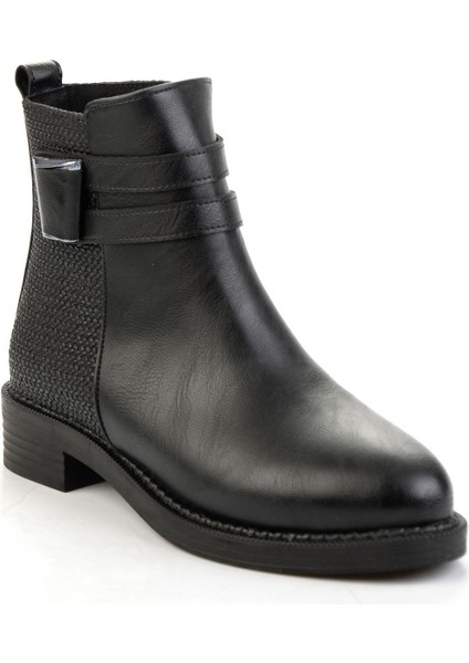 Siyah Siyah Kadın Bot & Bootie K02688009709 fiyatları