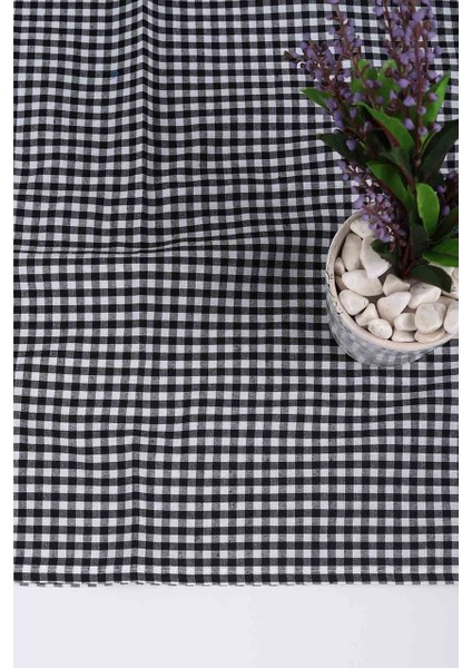 Büyük Boy Pötikareli Kare Sofra Bezi Masa Örtüsü Piknik Örtüsü