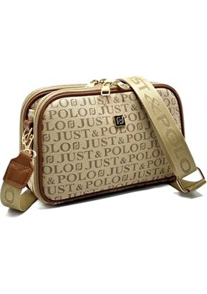 Justpolo Kadın 5 Bölmeli Omuz ve Çapraz Çantası