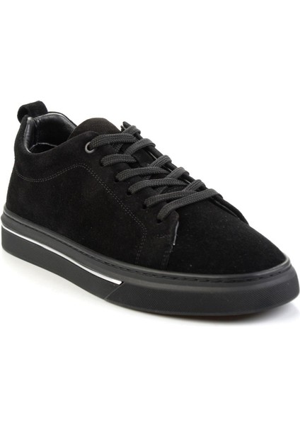 Siyah Hakiki Deri Erkek Sneaker E01082010202 fiyatları