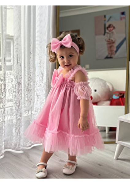 Kız Çocuk ve Bebek Tül Doğum Günü Özel Gün Elbisesi Tütü Elbise modelleri