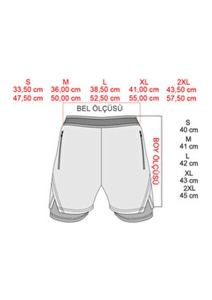 Siyah Unisex Gym ve Fitness Astarlı Taytlı Şort Düz Desenli Çift Cepli indirimleri