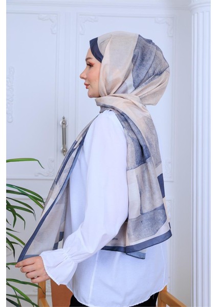 Taş Desenli Dijital Soft Şal modelleri