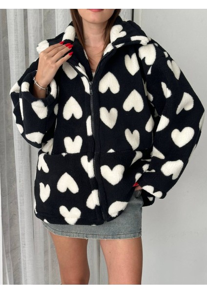 Asur Butik Kadın Kuzu Model Yumuşak Peluş Mont modelleri