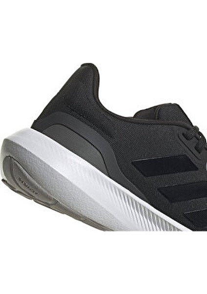 Runfalcon 3.0 Tr W Unisex Koşu Ayakkabısı Siyah Bağcıklı Tasarım ve Nefes Alabilir Yapı