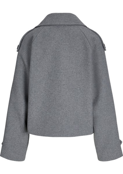 Kadin Kisa Yün Kaban - Elle fiyatları