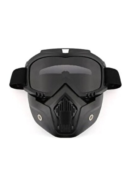 Jet Kask Maskesi, Jet Kask Maskesi (Cam Rengi Siyah)