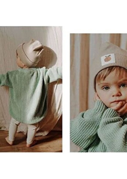 Bebek Çocuk Bisiklet Yaka Oversize Triko Kazak 6 Ay-5 Yaş fırsatları