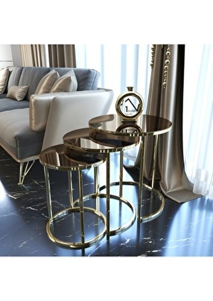 Gold Metal Zigon Sehpa ''bronz Ayna '' Gold Bronz Ayna Sehpa fiyatları