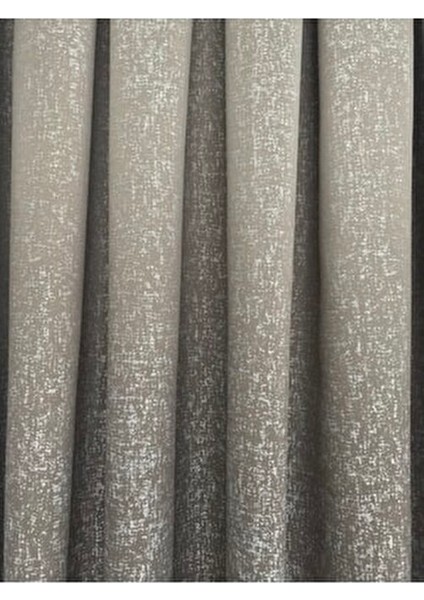 Fon Perde Beyaz Detaylı Vizon Zemin Sık Pile Ütü Istemez Fon modelleri