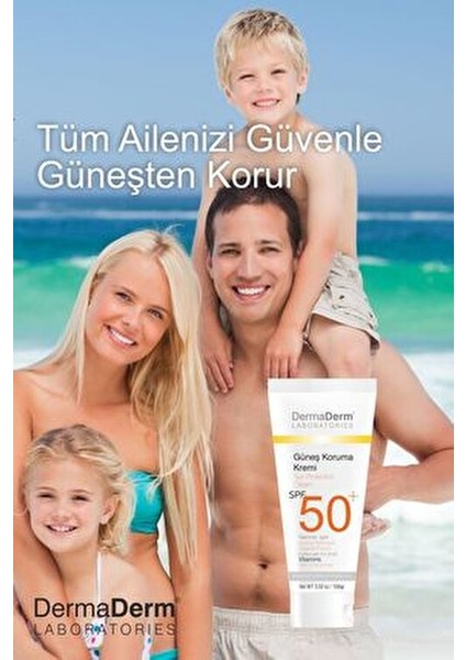 Bitkisel Güneş Kremi Spf 50 Faktör 100 gr