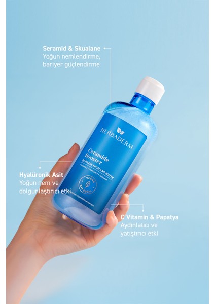 Ceramide Booster, Çift Fazlı Micellar Makyaj Temizleme Suyu 500 ml modelleri
