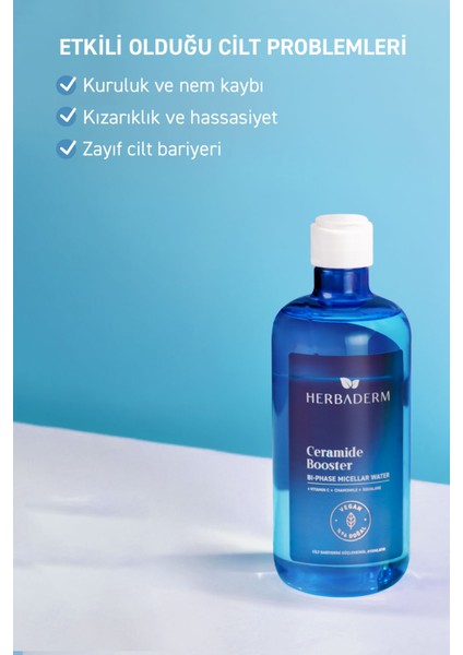Ceramide Booster, Çift Fazlı Micellar Makyaj Temizleme Suyu 500 ml fırsatları